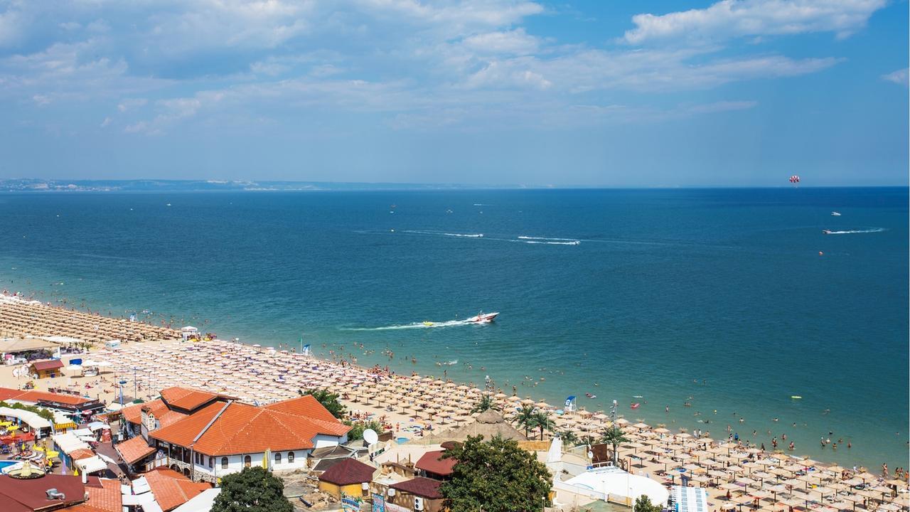 Astera Hotel & Spa With Free Private Beach Zlatni pjasătsi Eksteriør bilde